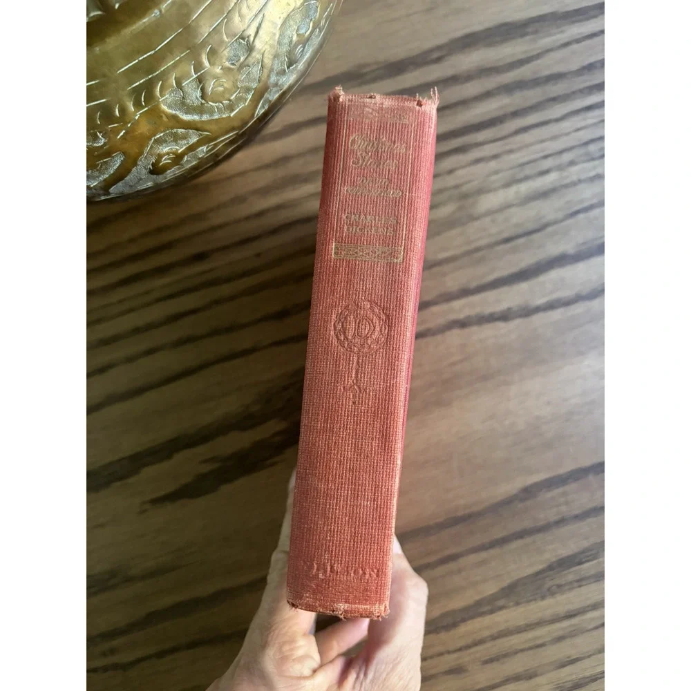Rare Antique 1854 Charles Dickens Christmas Stories T Nelson & Sons Hardcover